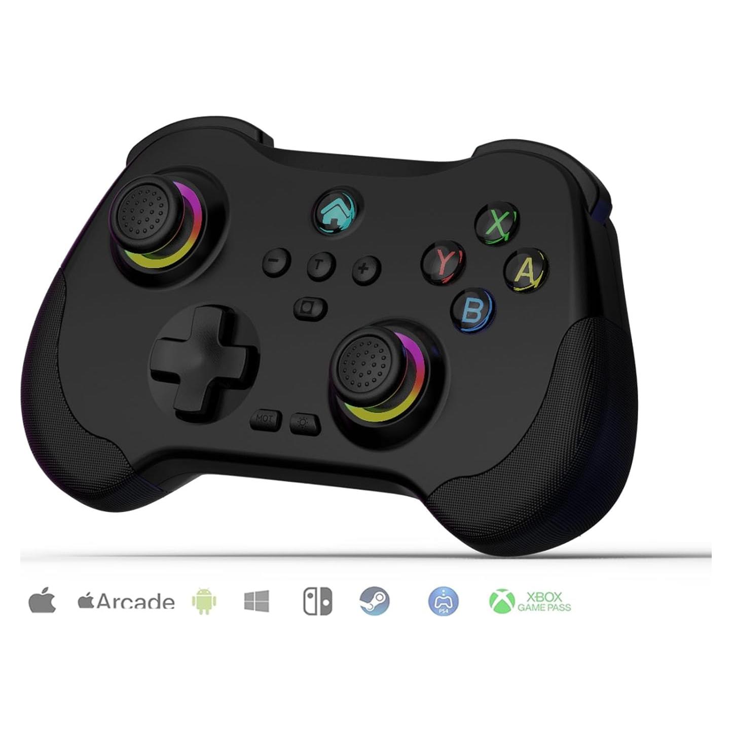 Controlador Inalámbrico Koiiko para iPad/iPhone/Android/PC/Switch - Negro