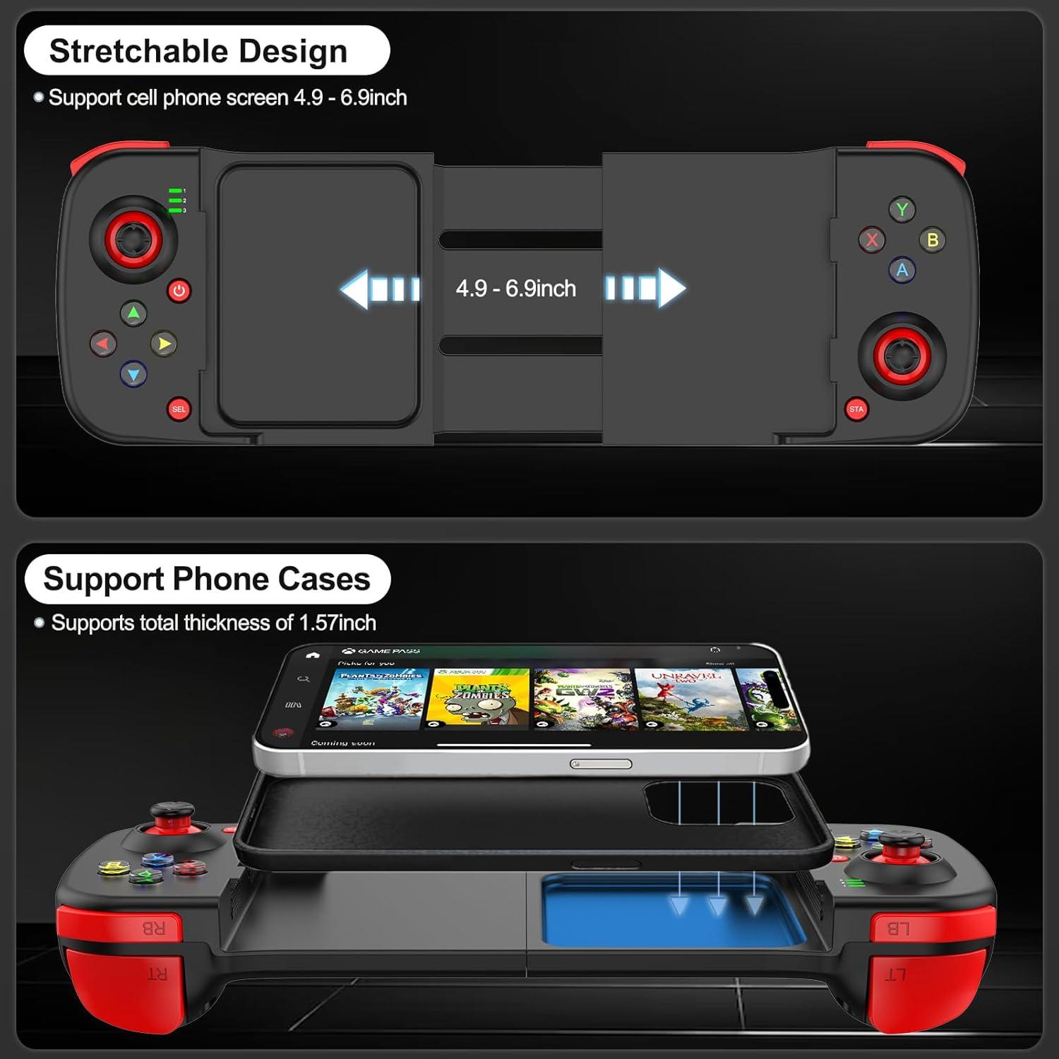 Controlador Inalámbrico de Juegos arVin para iPhone y Android