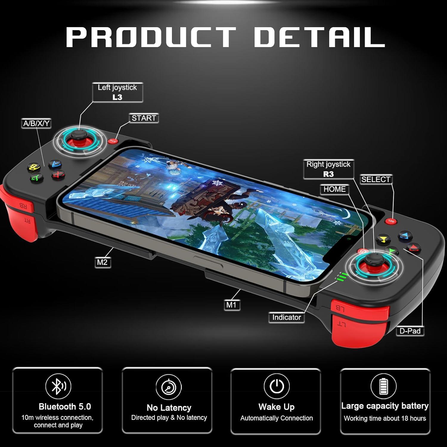 Controlador Inalámbrico de Juegos arVin para iPhone y Android