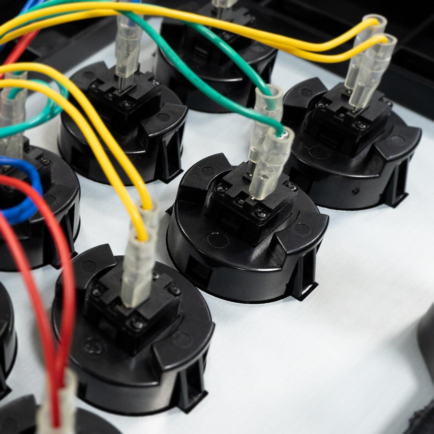 Botón de Presión MAYFLASH MFBK-30 30mm Negro para Joystick