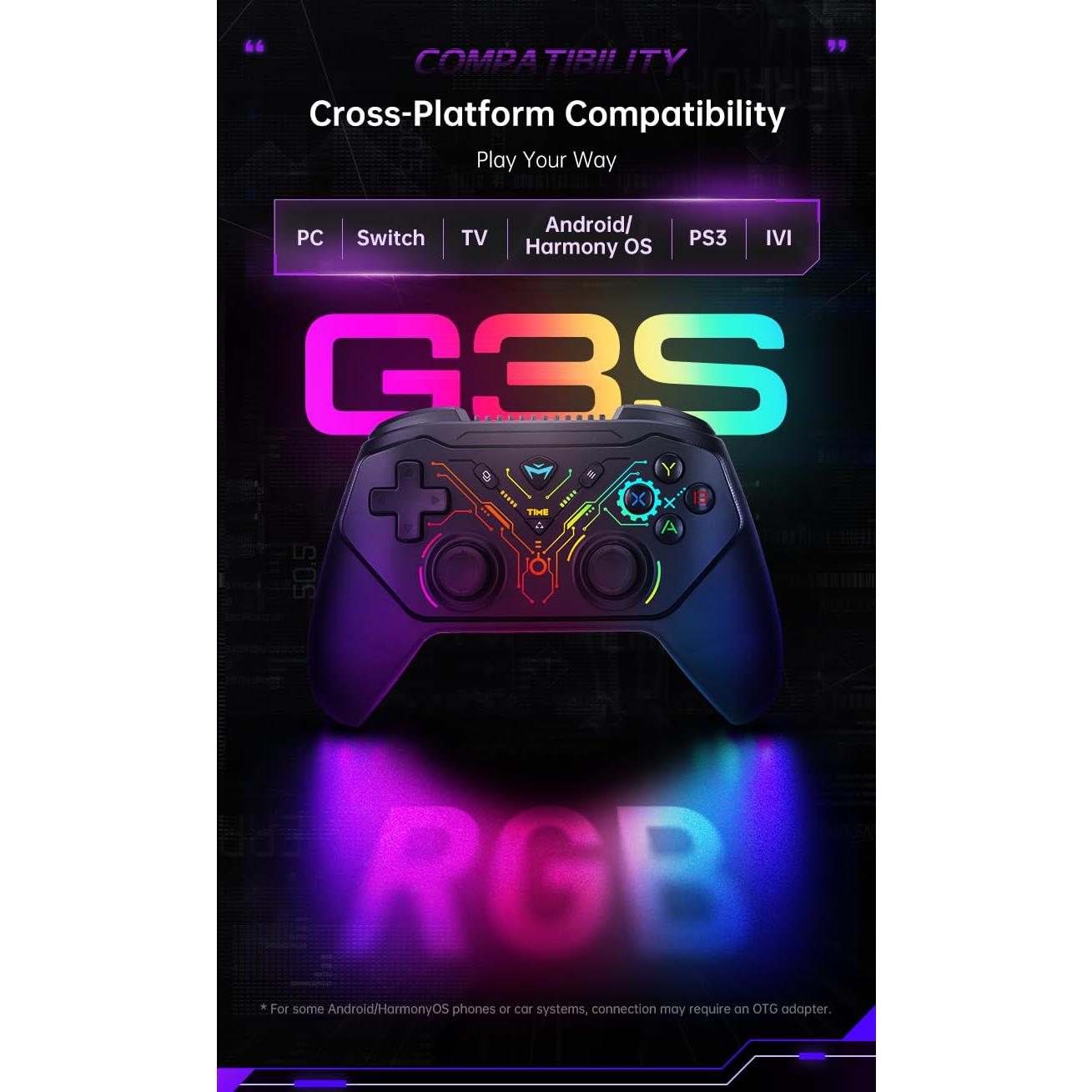 Controlador Inalámbrico Machenike G3S para PC y Switch