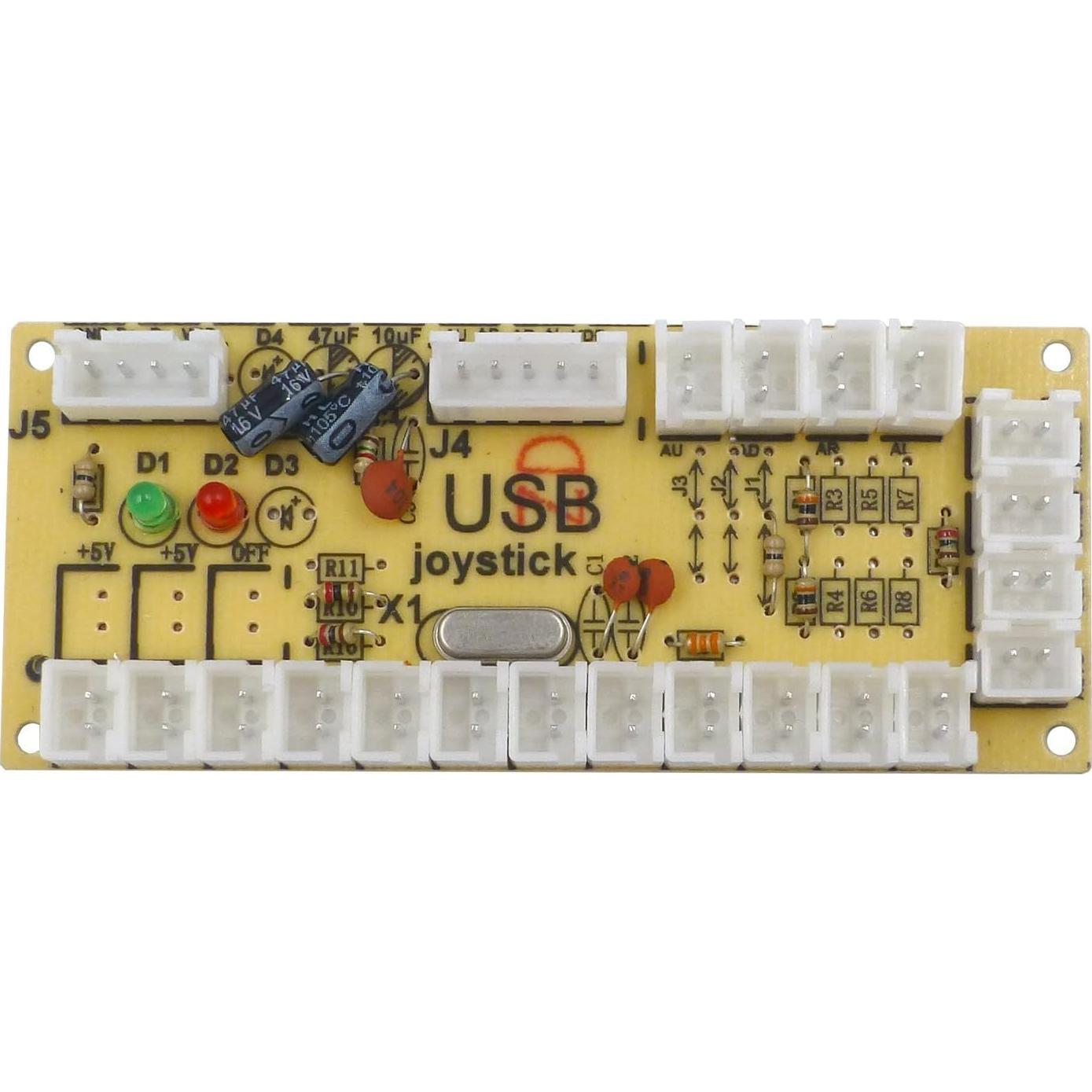 Controlador Arcade USB SJ@JX 2 Jugadores Sin Retraso para PC