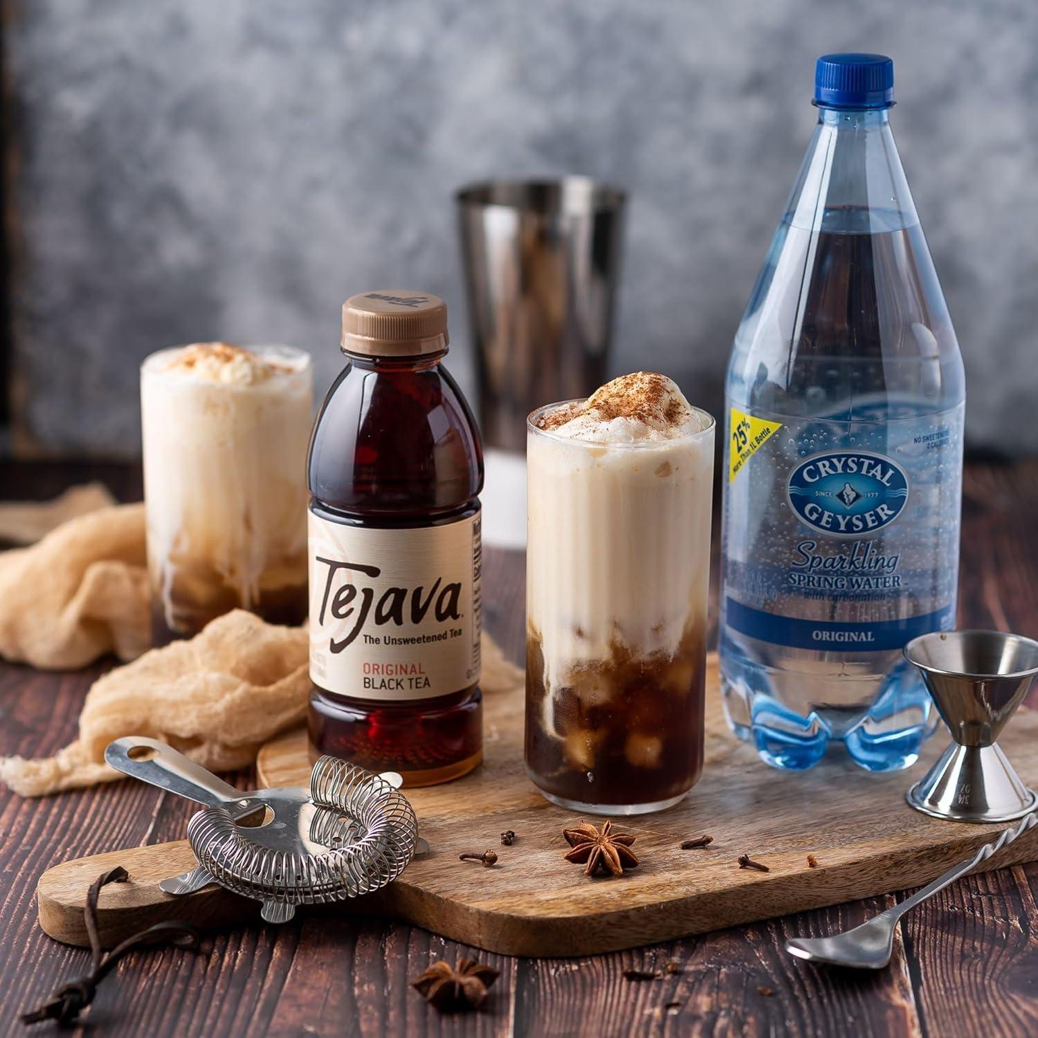 Té Helado Negro Tejava Original 12 Botellas 500 ml Sin Azúcar