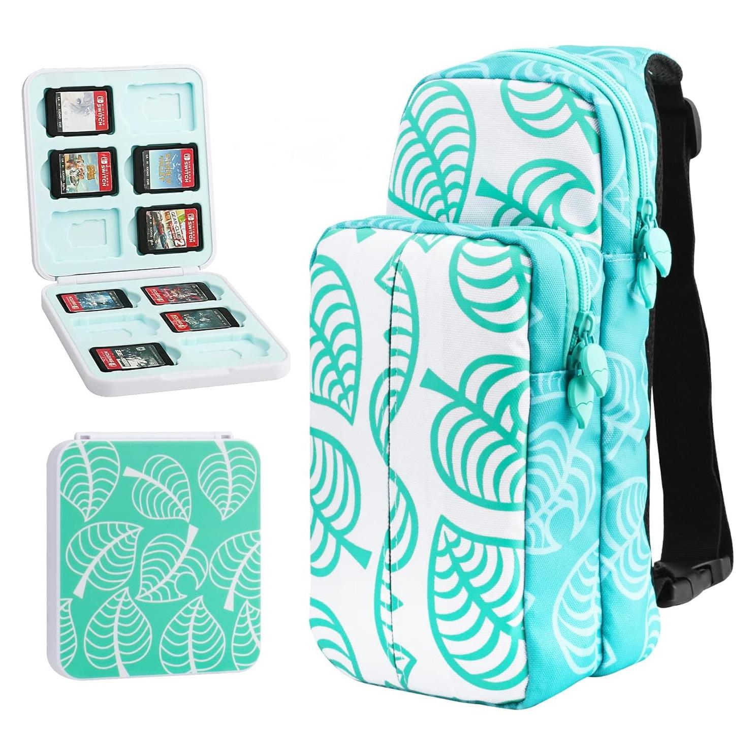 Bolsa de Viaje GLDRAM para Nintendo Switch con Funda y Accesorios