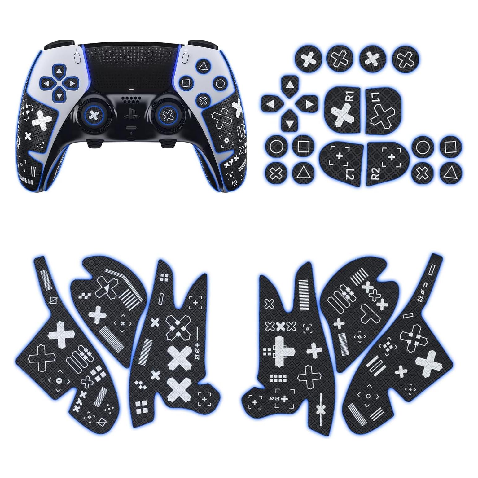 Agarraderas Antideslizantes JEMDO para Controlador PS5 Edge