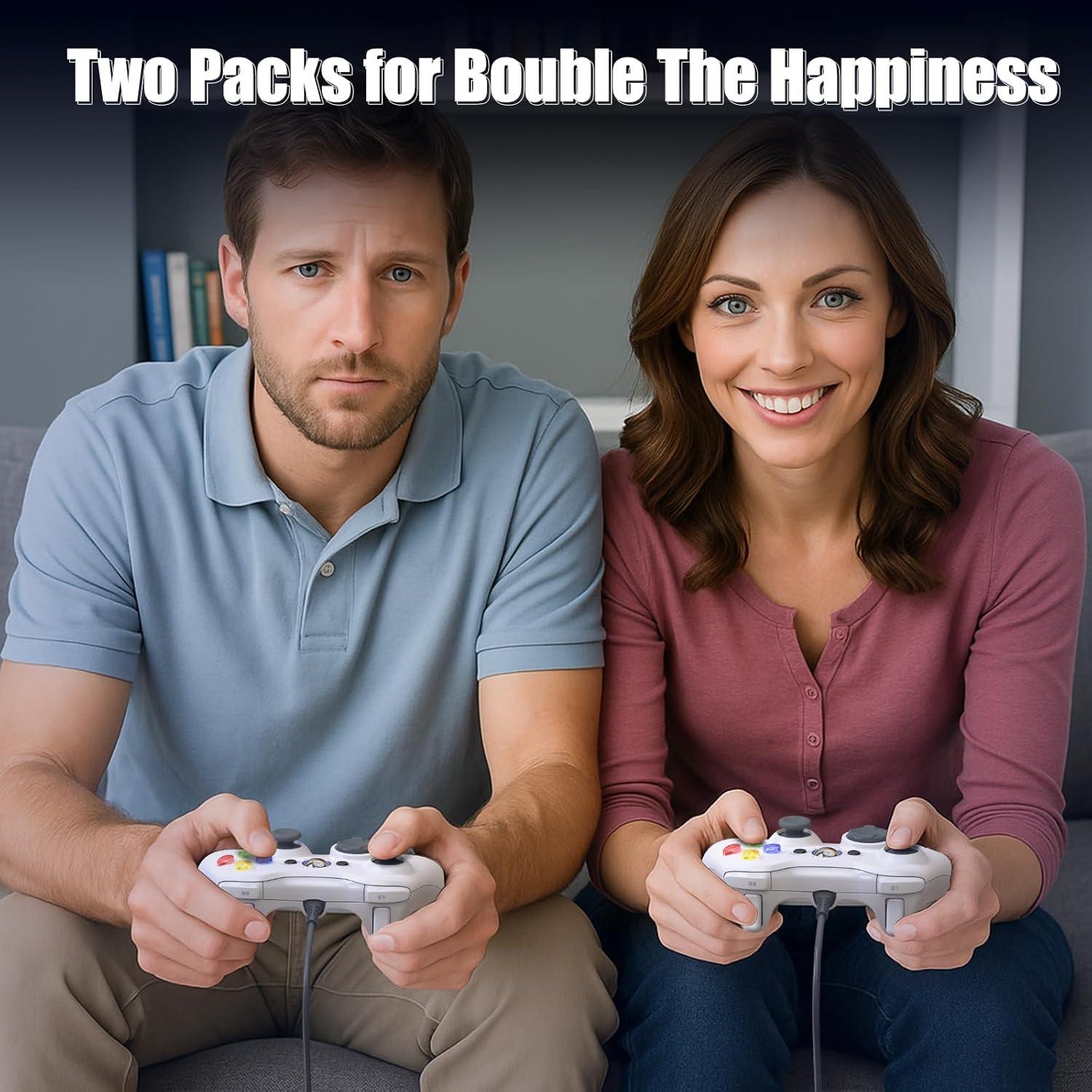 Controlador con cable Gamrombo para Xbox 360 - Doble vibración