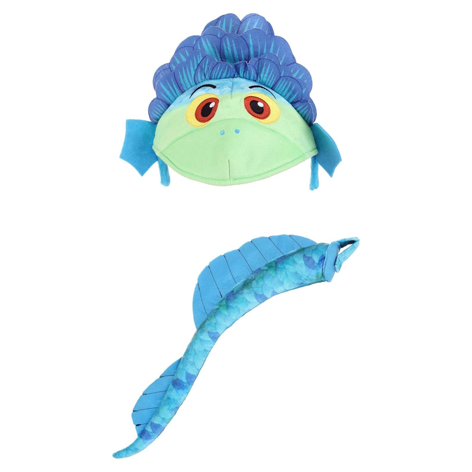 Disfraz de Adulto Pixar Luca - Diadema y Cola Suaves Licencia Oficial