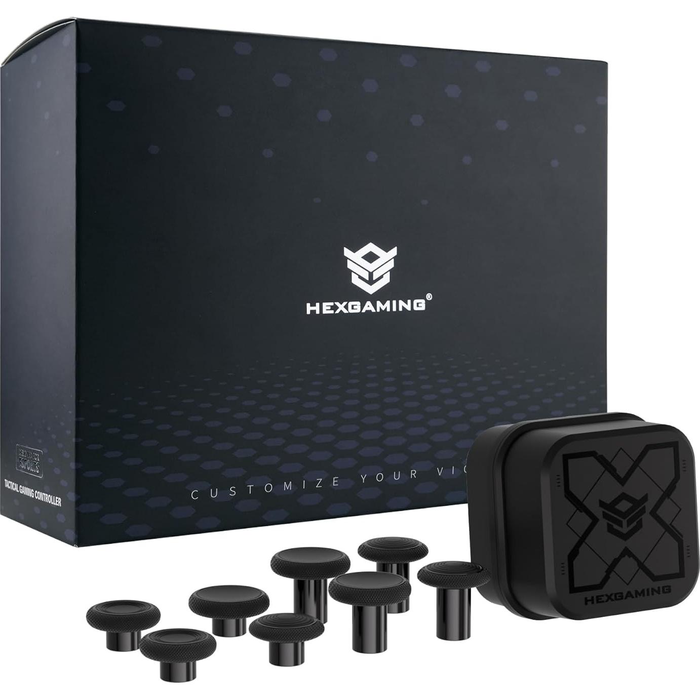 Controlador eSports HexGaming Phantom PS5/PC - Caos Negro