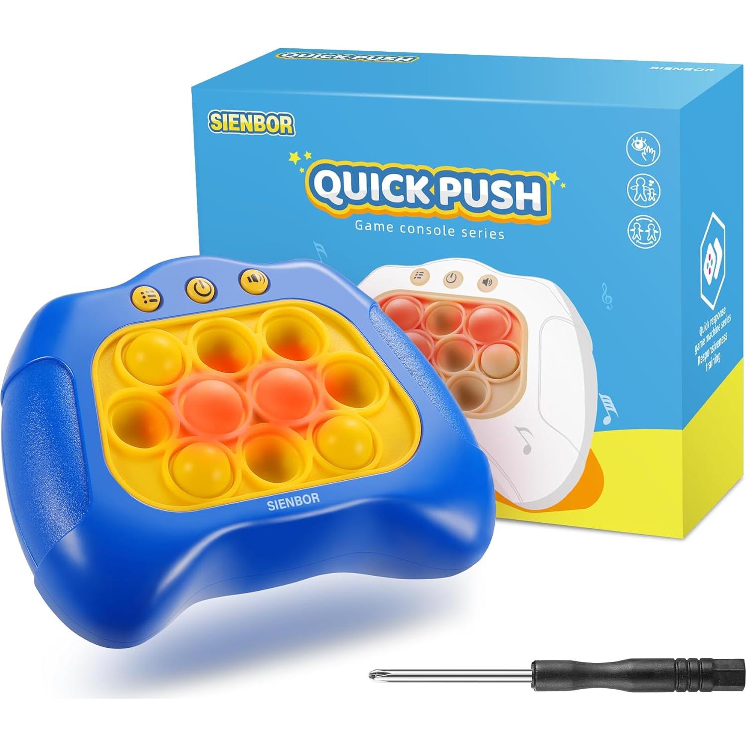 Juego de Empuje Rápido Sienbor 4 Modos para Niños 3-12 Años