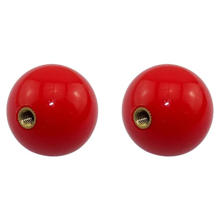 Cabezas de Joystick Redondas GSHLLO 35mm Rojo - 2 Pcs