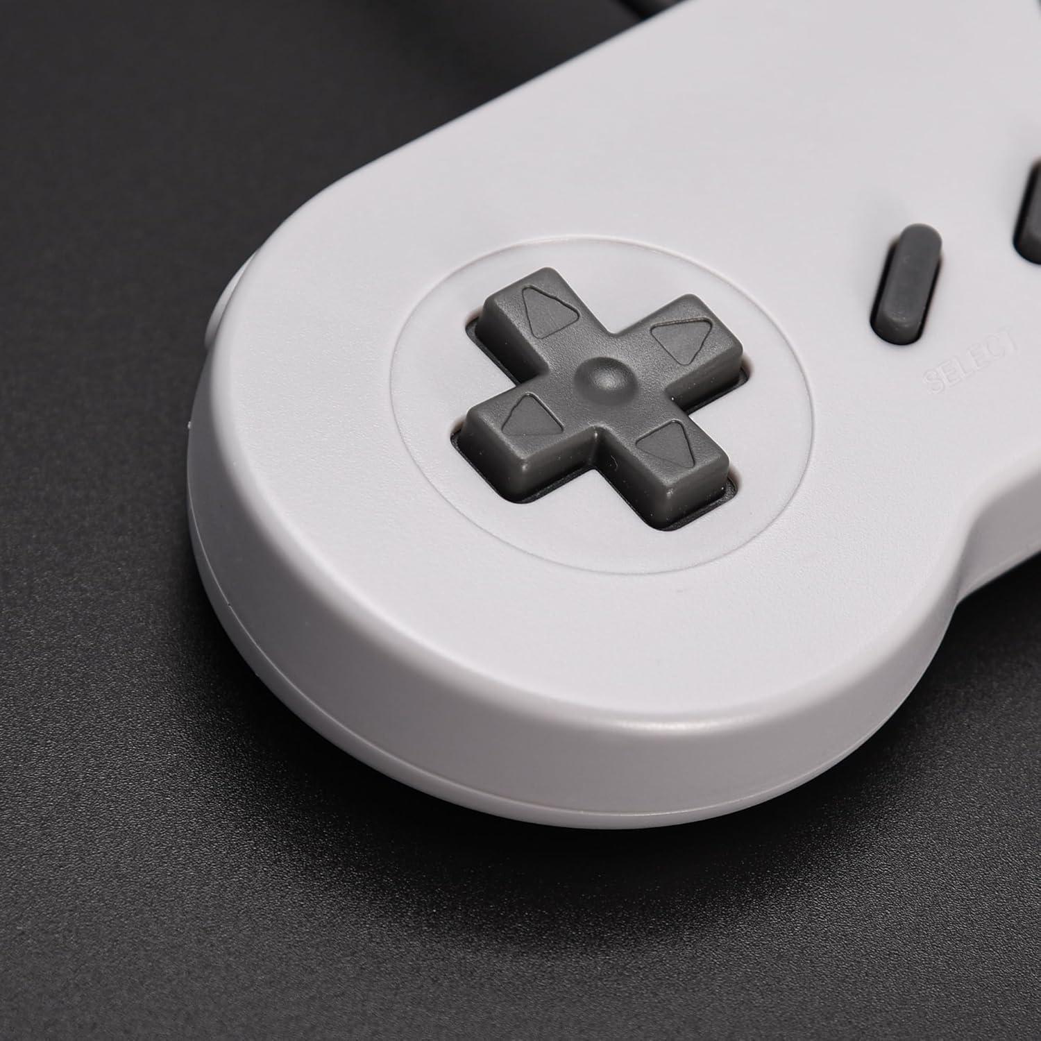 Paquete de 2 Controladores iNNEXT SNES con Cable 1.8m