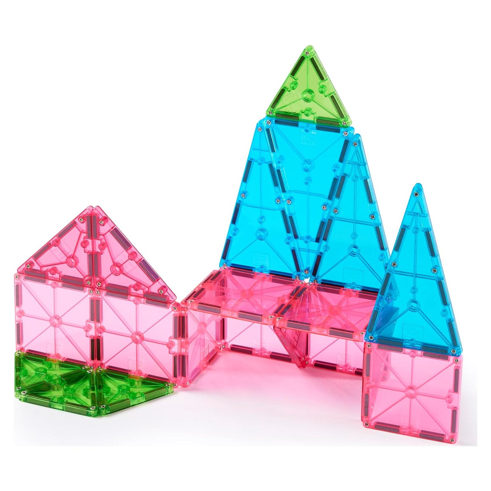 Set de Construcción Magnético MAGNA-TILES Floral 20 Piezas