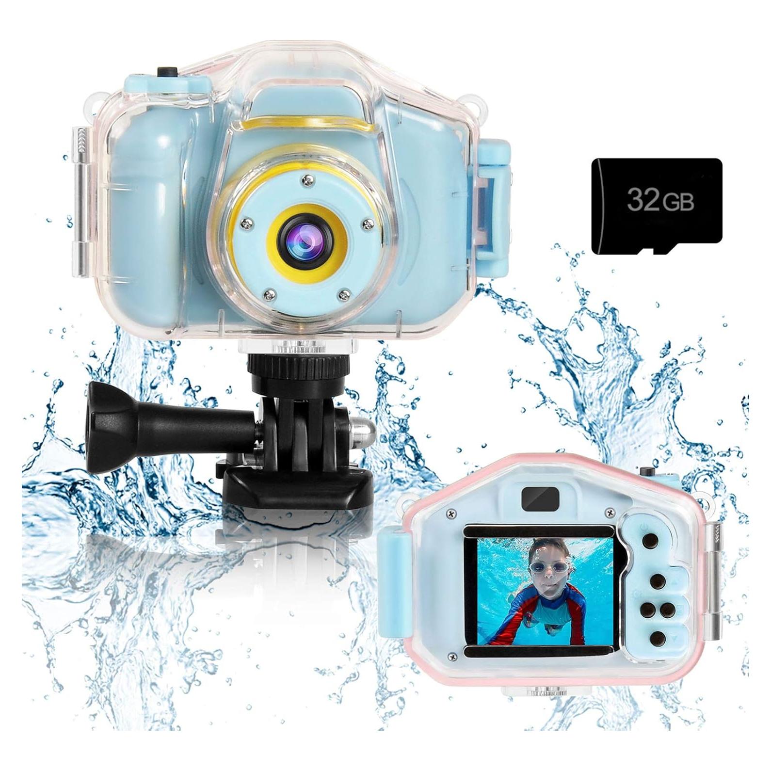 Cámara Digital Impermeable Agoigo W1 para Niños 5MP HD