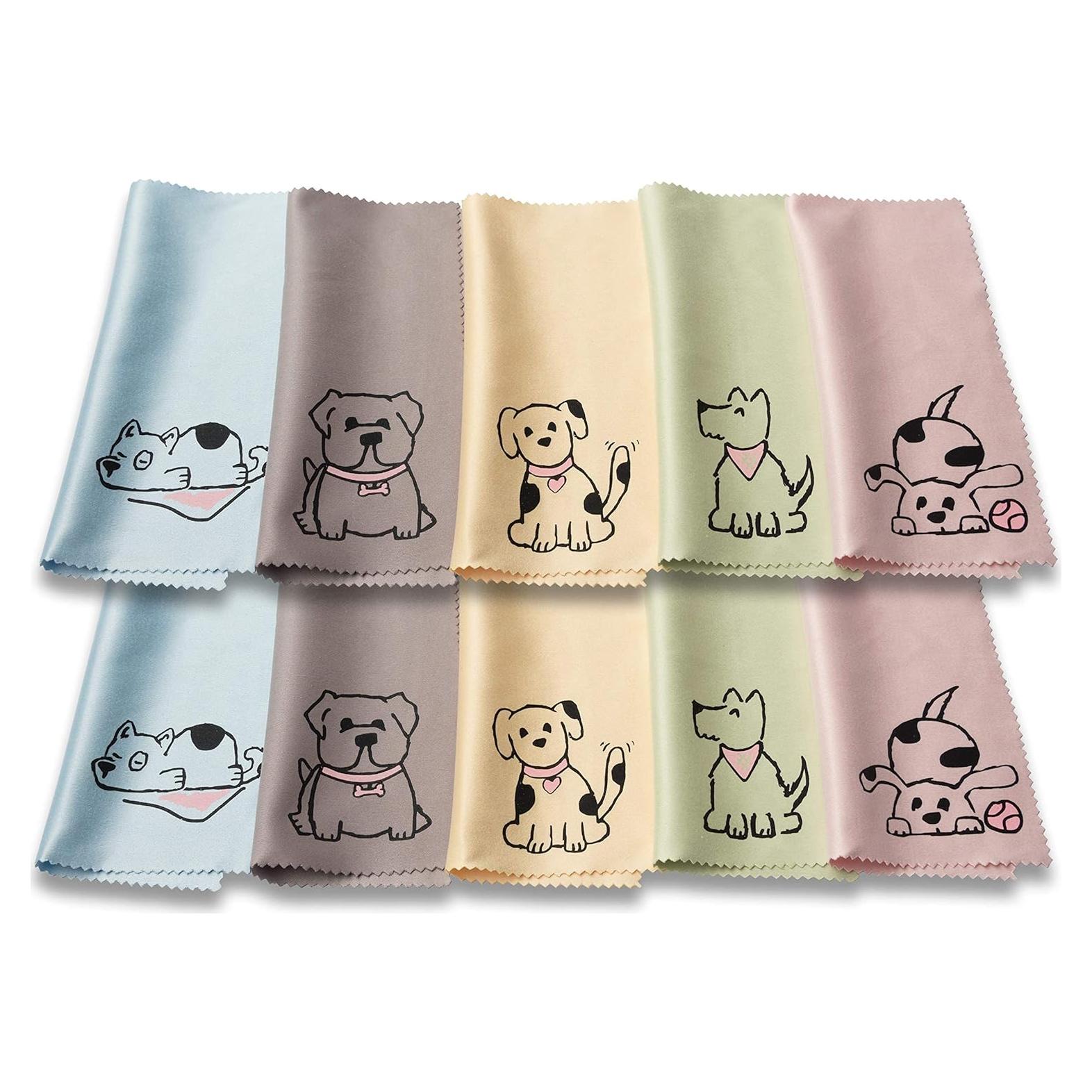 Paño de limpieza microfibra TreVee 10 unidades 15x15 cm