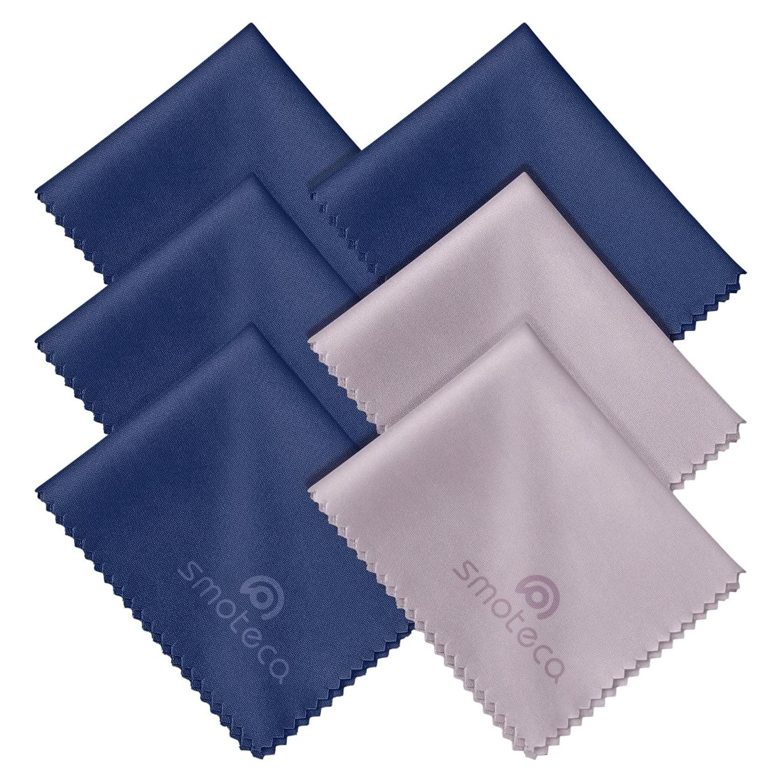 Paños de limpieza de microfibra SmoTecQ Premium - 6 unidades