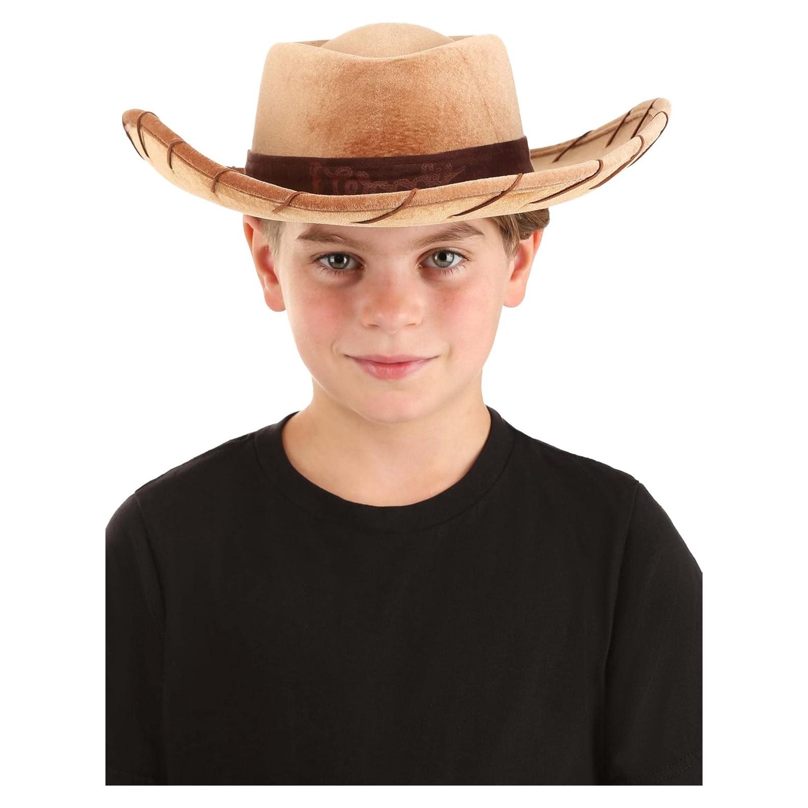 Sombrero de Vaquero Woody Disney para Niños - Suede Marrón 54.6 cm