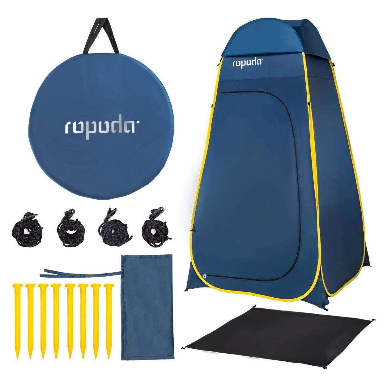 Carpa Pop Up ROPODA 210 cm x 121 cm x 121 cm Gris