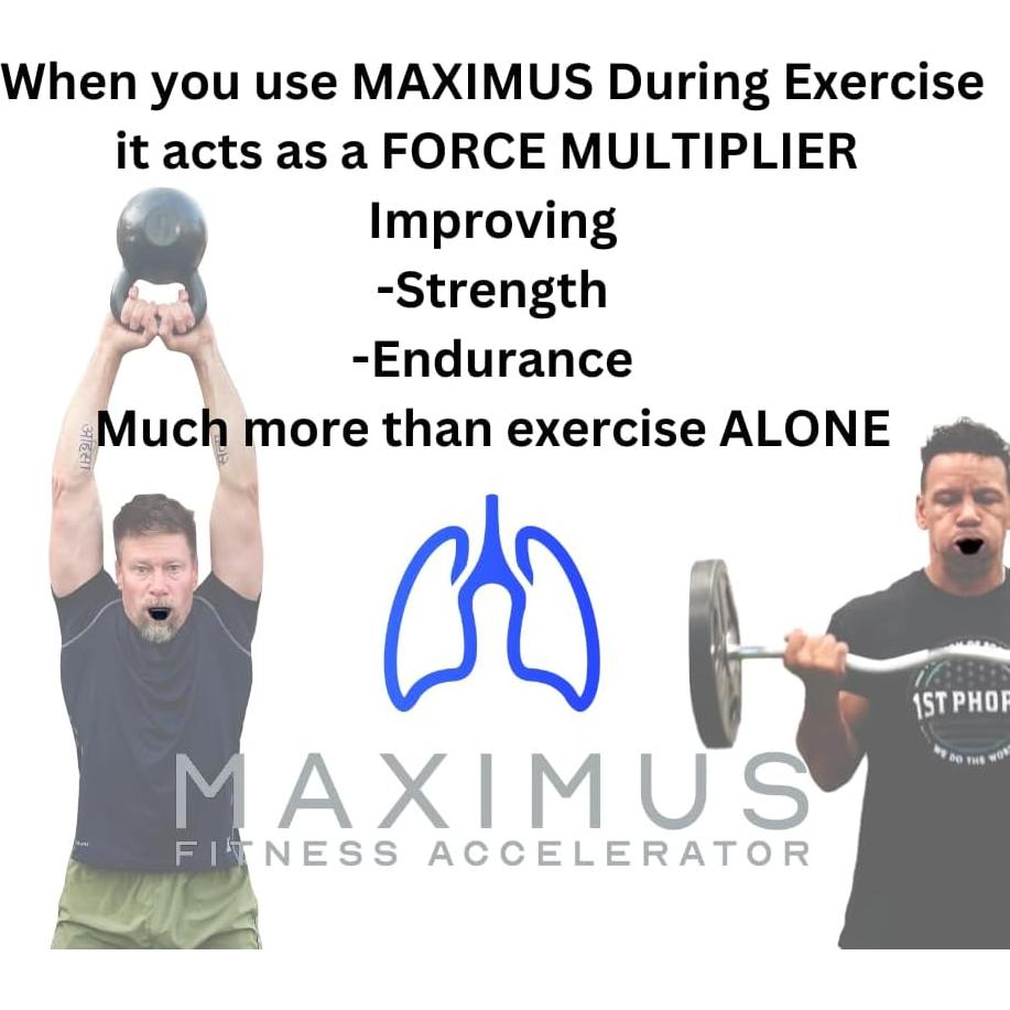 Dispositivo de Ejercicio de Respiración Maximus 0.03 kg