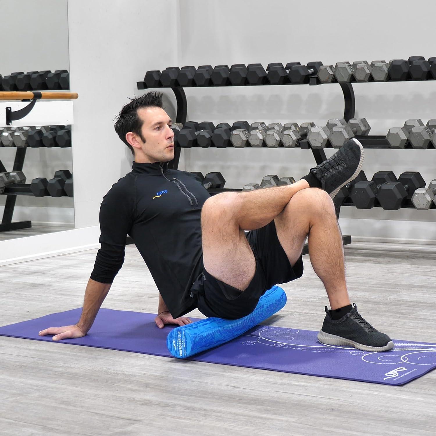 Rodillo de Espuma Suave OPTP PRO-Roller 91 cm Azul