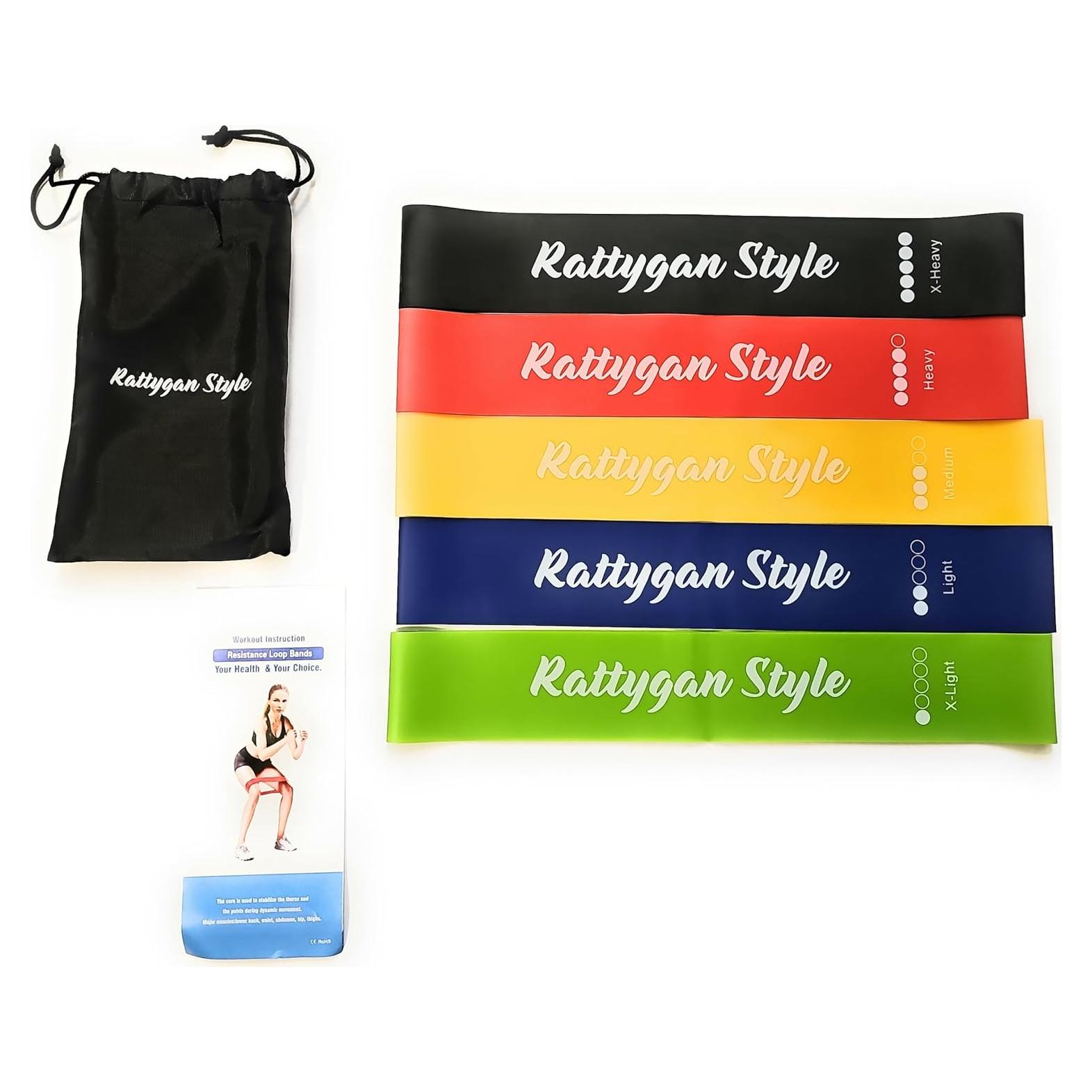 Juego de Bandas de Resistencia Rattygan Style 5 Niveles