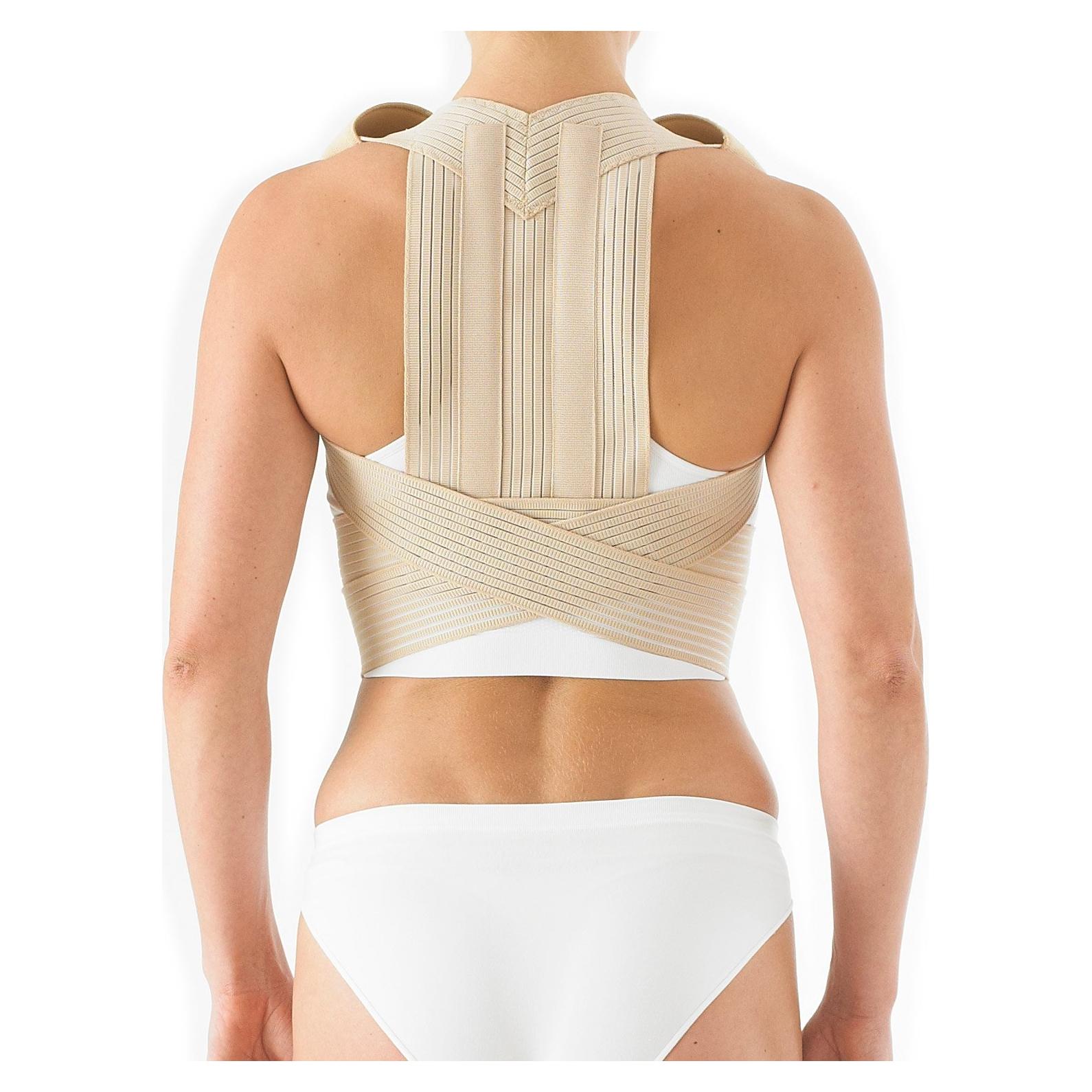 Faja Clavicular Neo G - Soporte Espalda Ajustable S - Beige