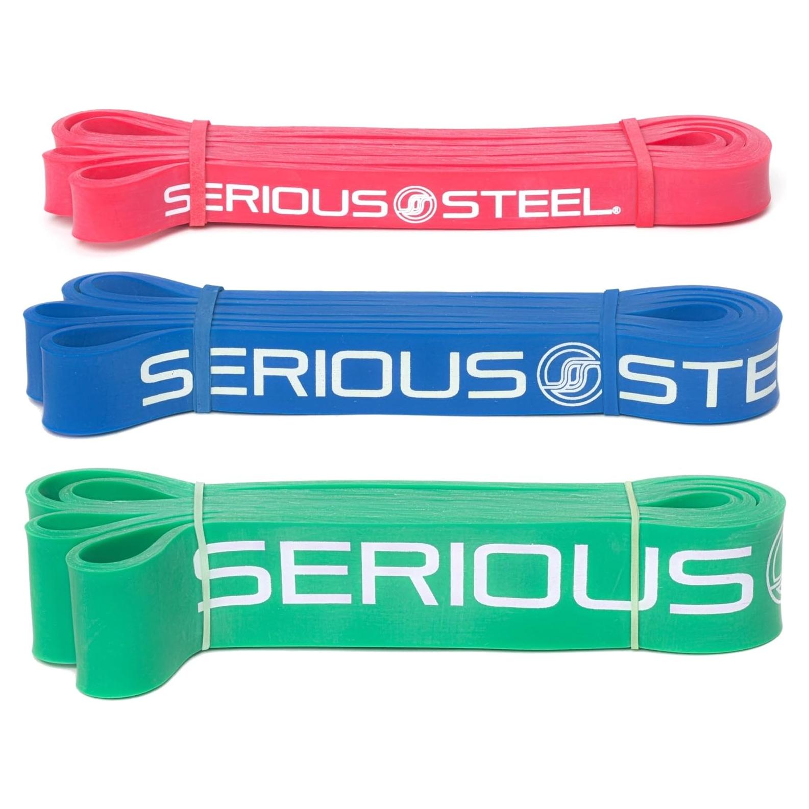 Banda de Resistencia Serious Steel Conjunto 3 Bandas 120 kg