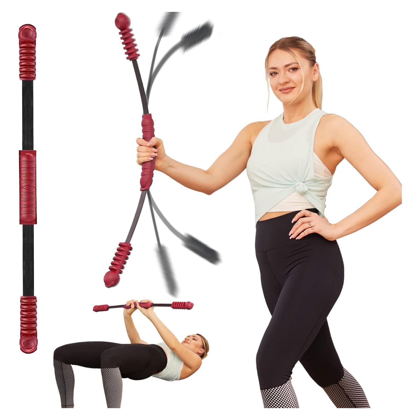 Barra de Fitness Elástica Hotwave para Ejercicio y Rehabilitación