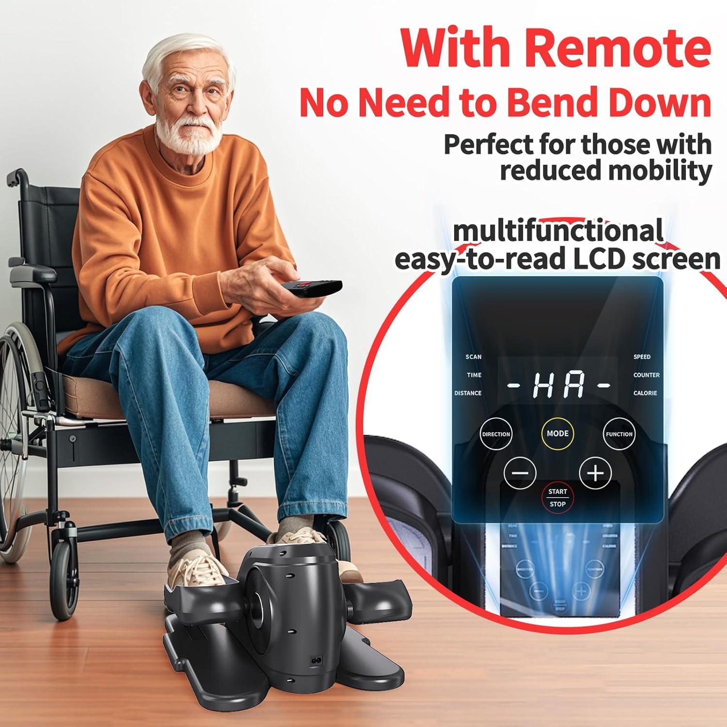 Máquina Elíptica Bajo Escritorio ATHSPO 502 con Control Remoto