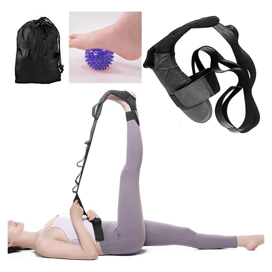 Estirador de pies y pantorrillas Autonomier con bolsa y bola