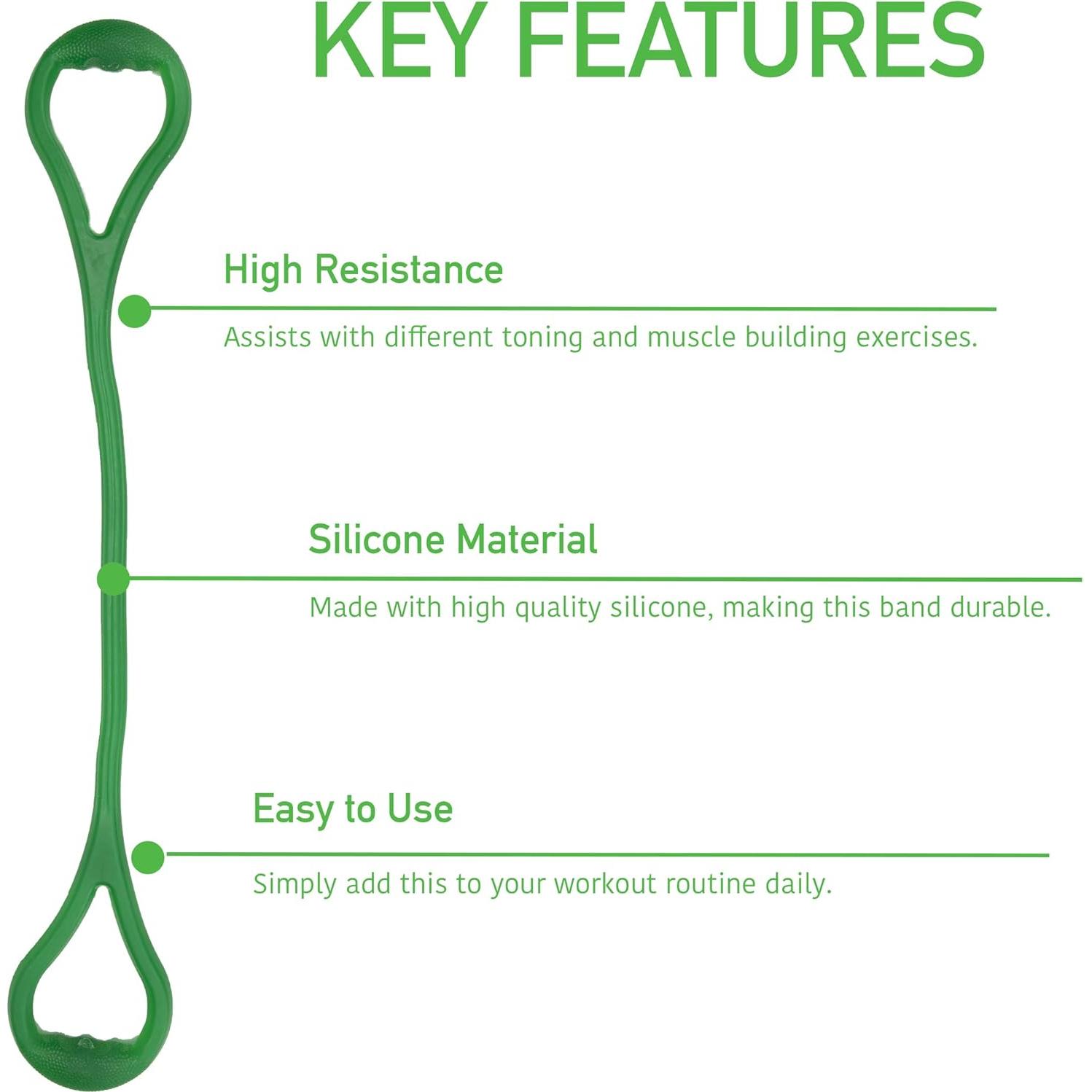 Banda de Resistencia Mind Reader YCHEX-BLU para Ejercicio