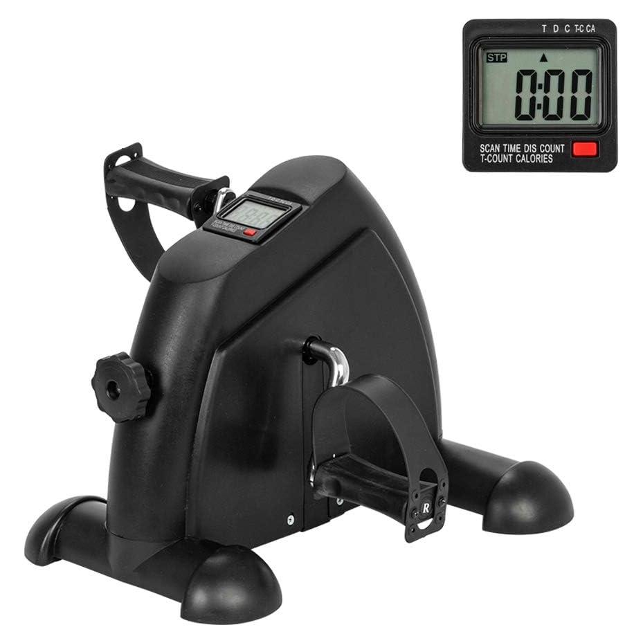 Bicicleta de Ejercicio Mini W002K con Resistencia Ajustable - Negro