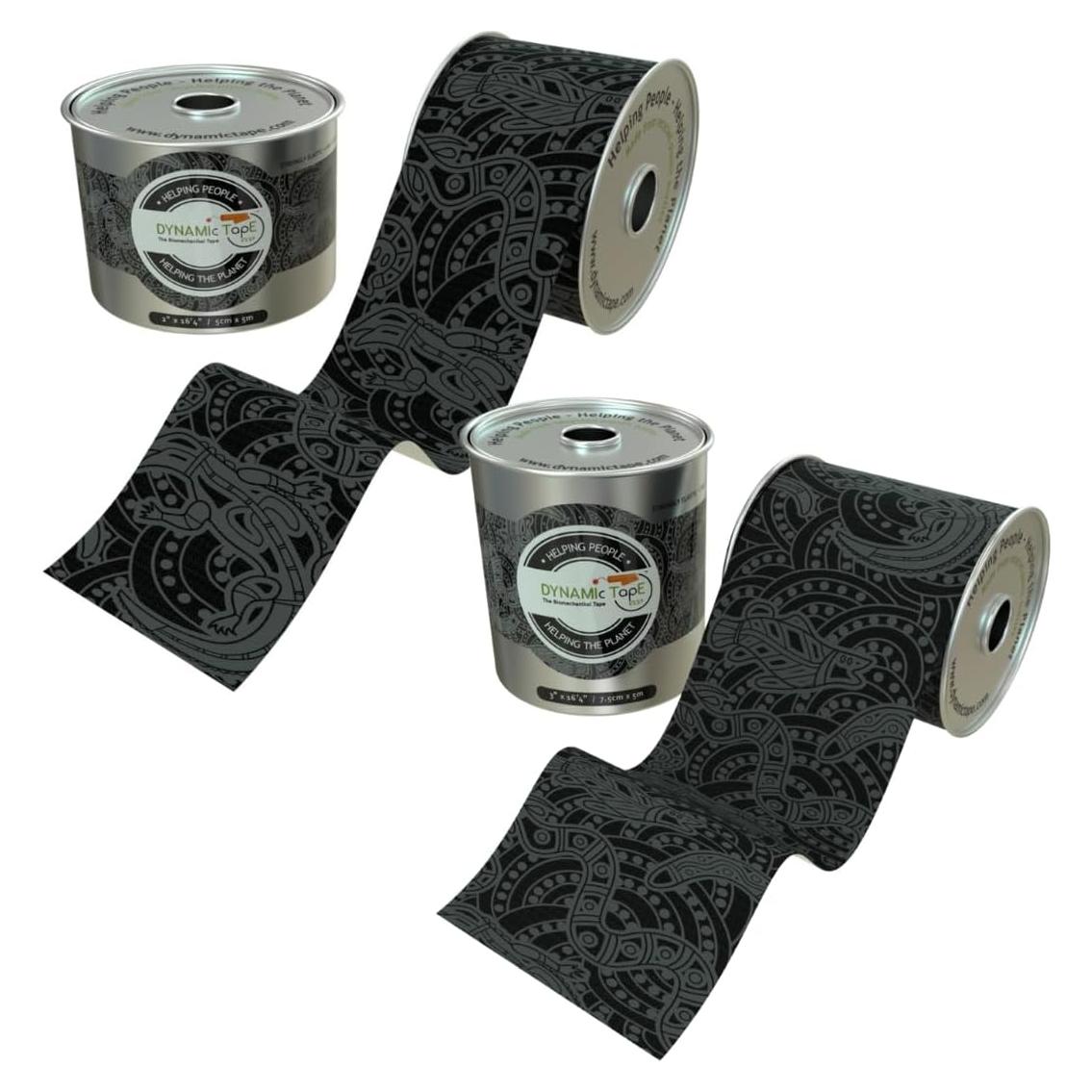 Cinta Dinámica Eco 2 Rollos 5.08cm y 7.62cm Soporte Muscular