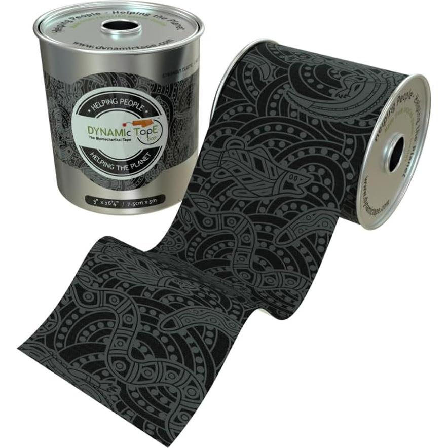 Cinta Dinámica Eco 2 Rollos 5.08cm y 7.62cm Soporte Muscular