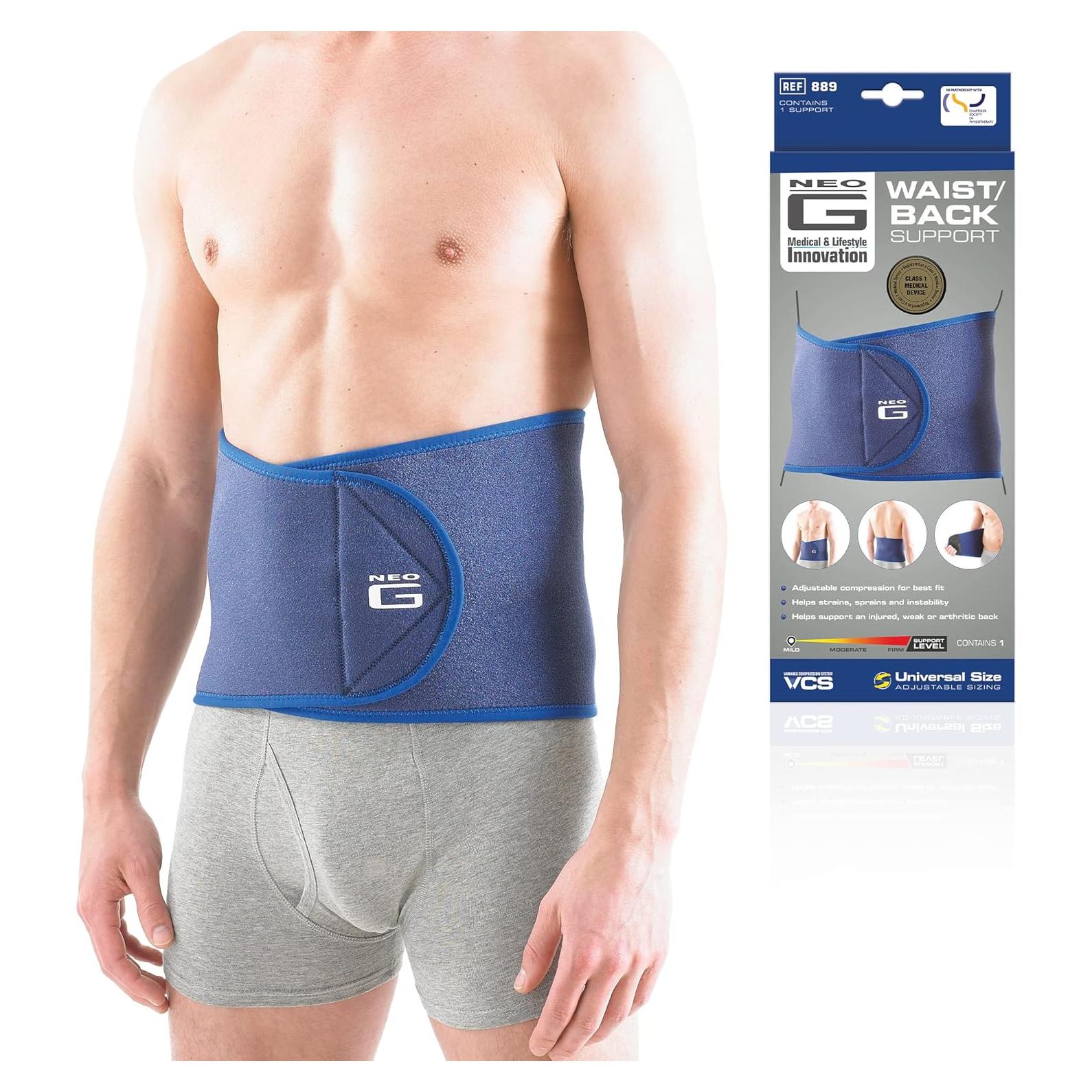 Faja de Cintura Espalda Neo-G - Soporte Ajustable Unisex
