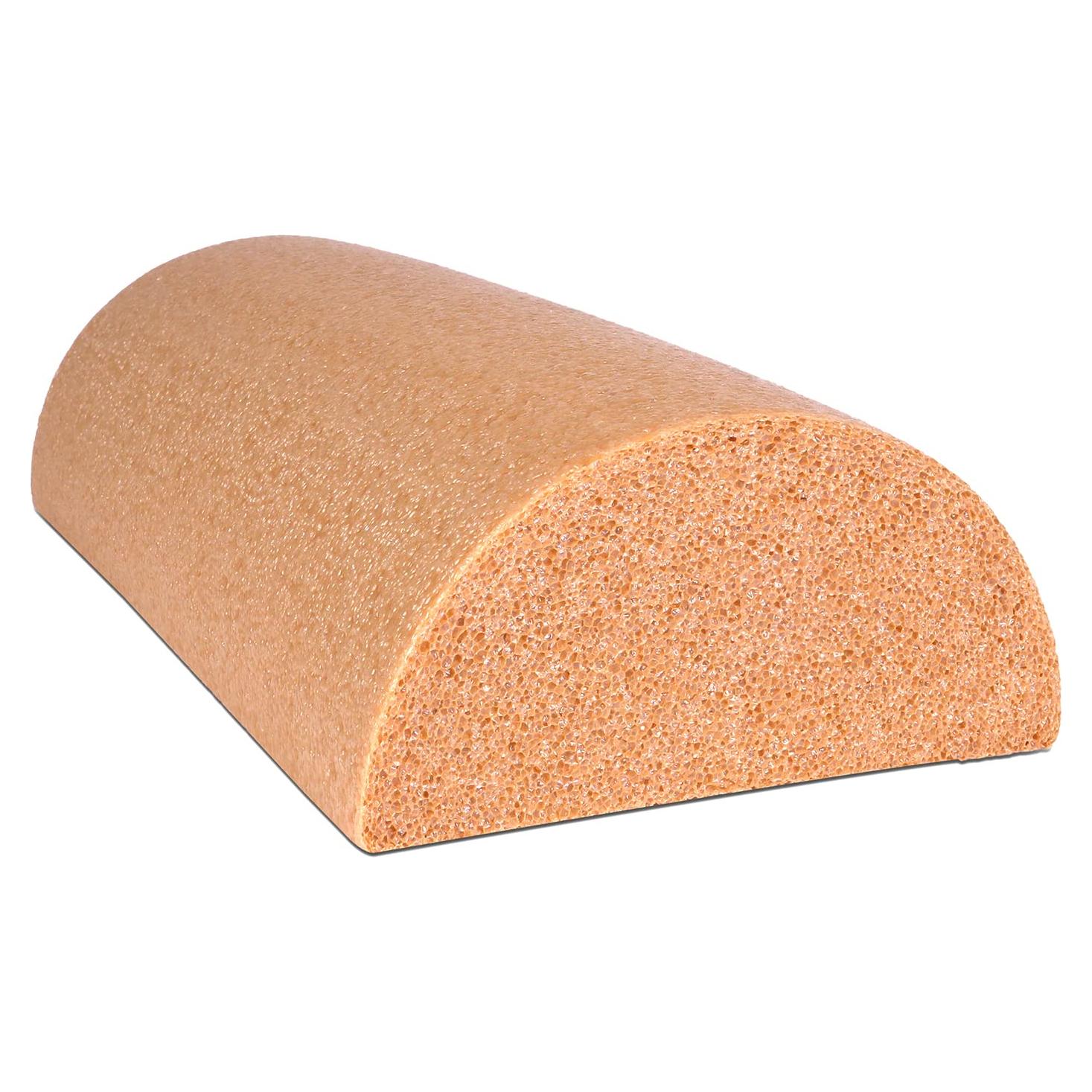 Rodillo de Espuma PE Beige CanDo 15x30 cm para Masaje y Recuperación