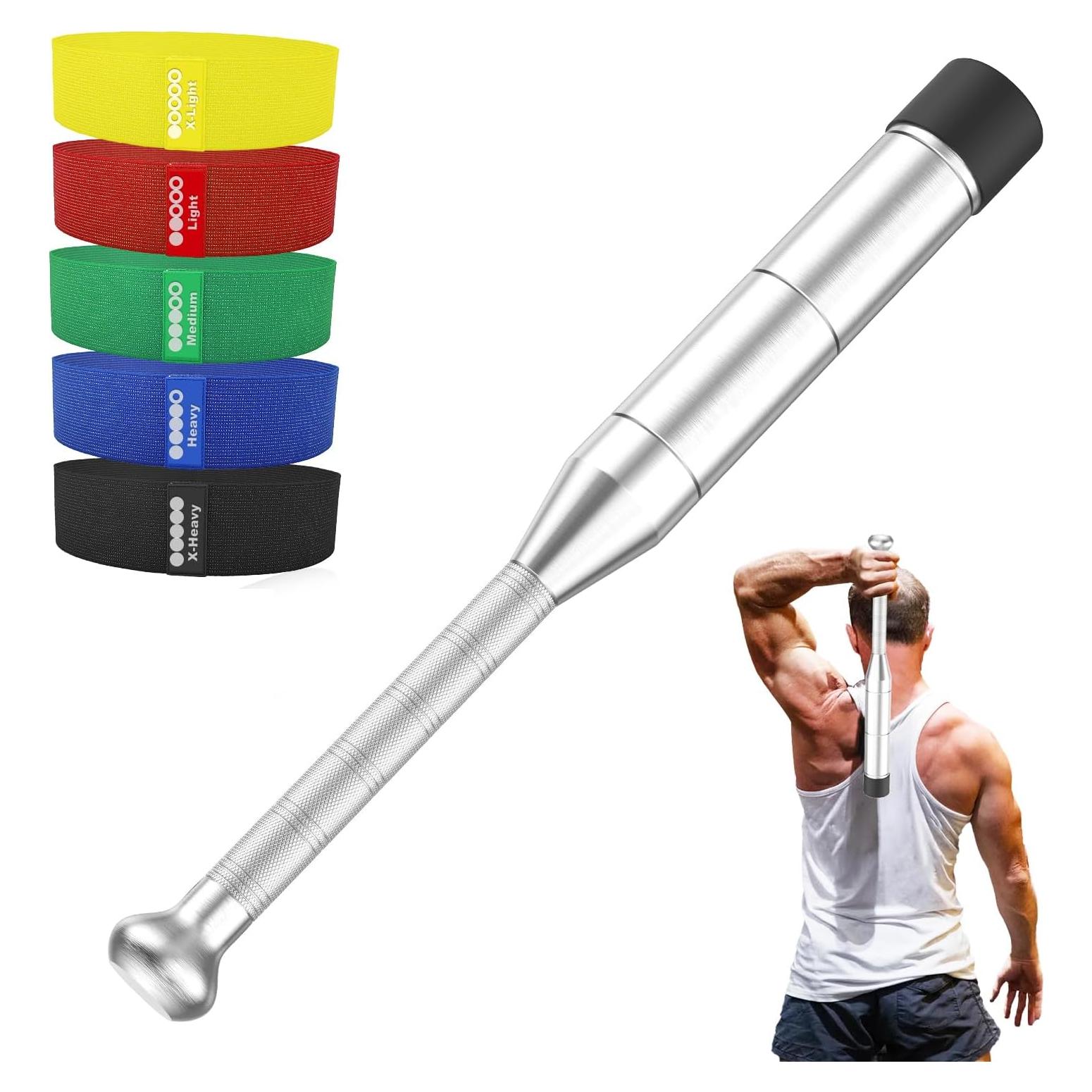 Club de acero ajustable Coniflor 6 en 1 + bandas de resistencia