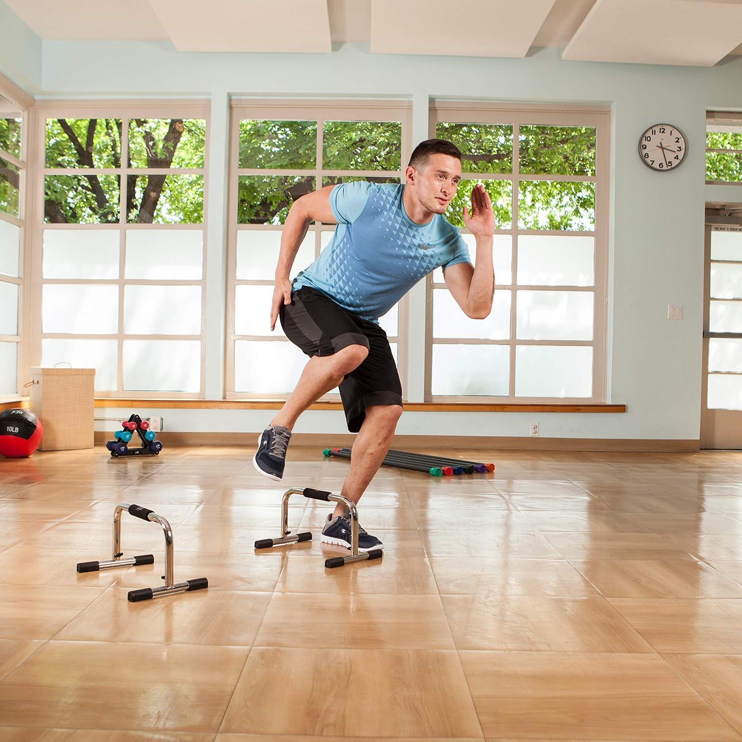 Barras de Flexión JFIT Pro 11" con Agarraderas Antideslizantes