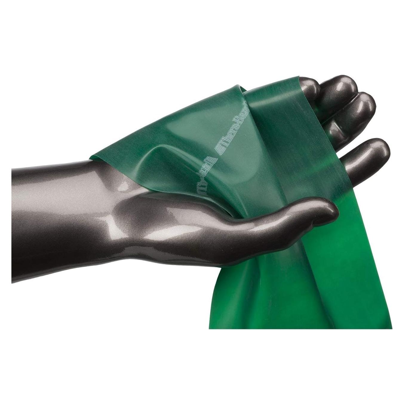 Bandas de Resistencia THERABAND Láttex Verde Pesado 1.52m