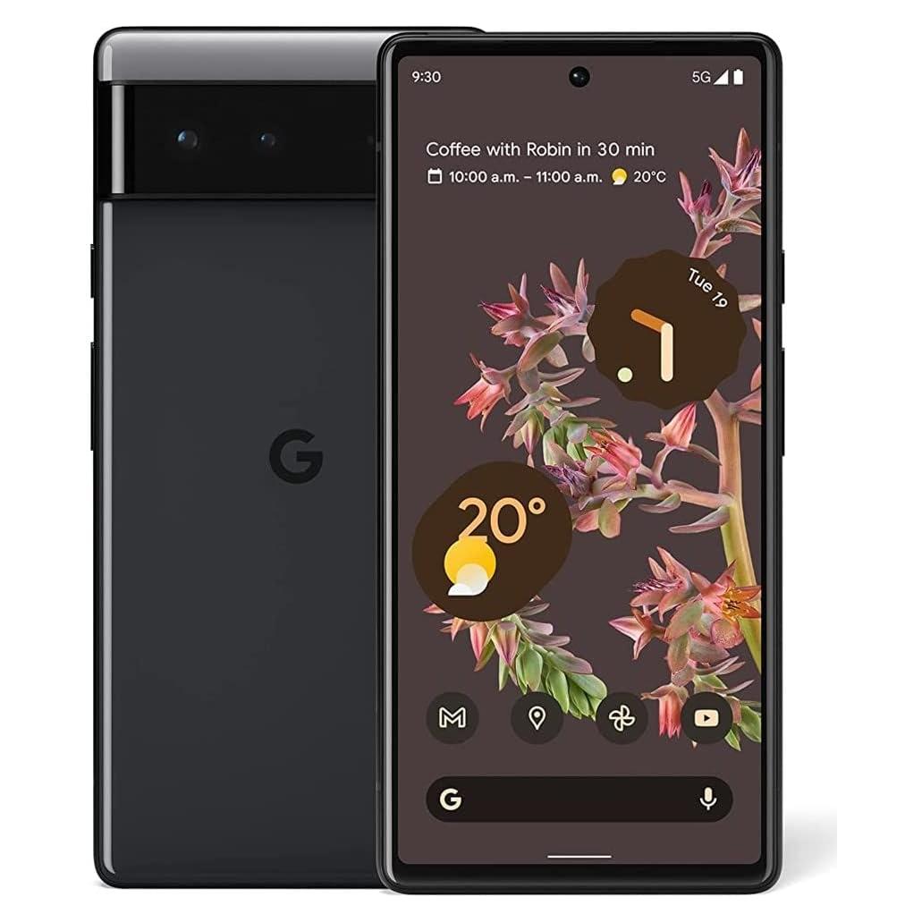 Google Pixel 6 - Smartphone 5G 128GB - Negro Tormentoso