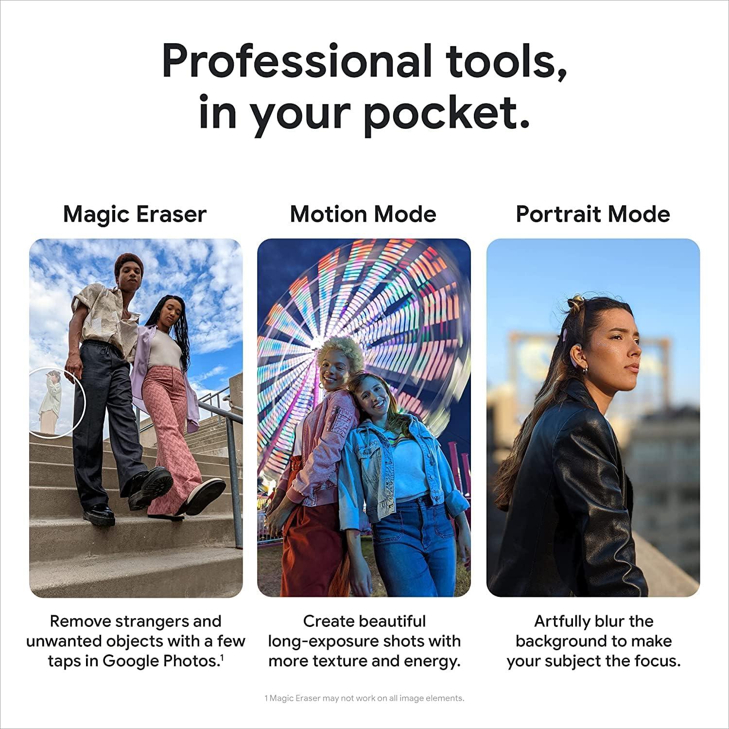 Google Pixel 6 - Smartphone 5G 128GB - Negro Tormentoso