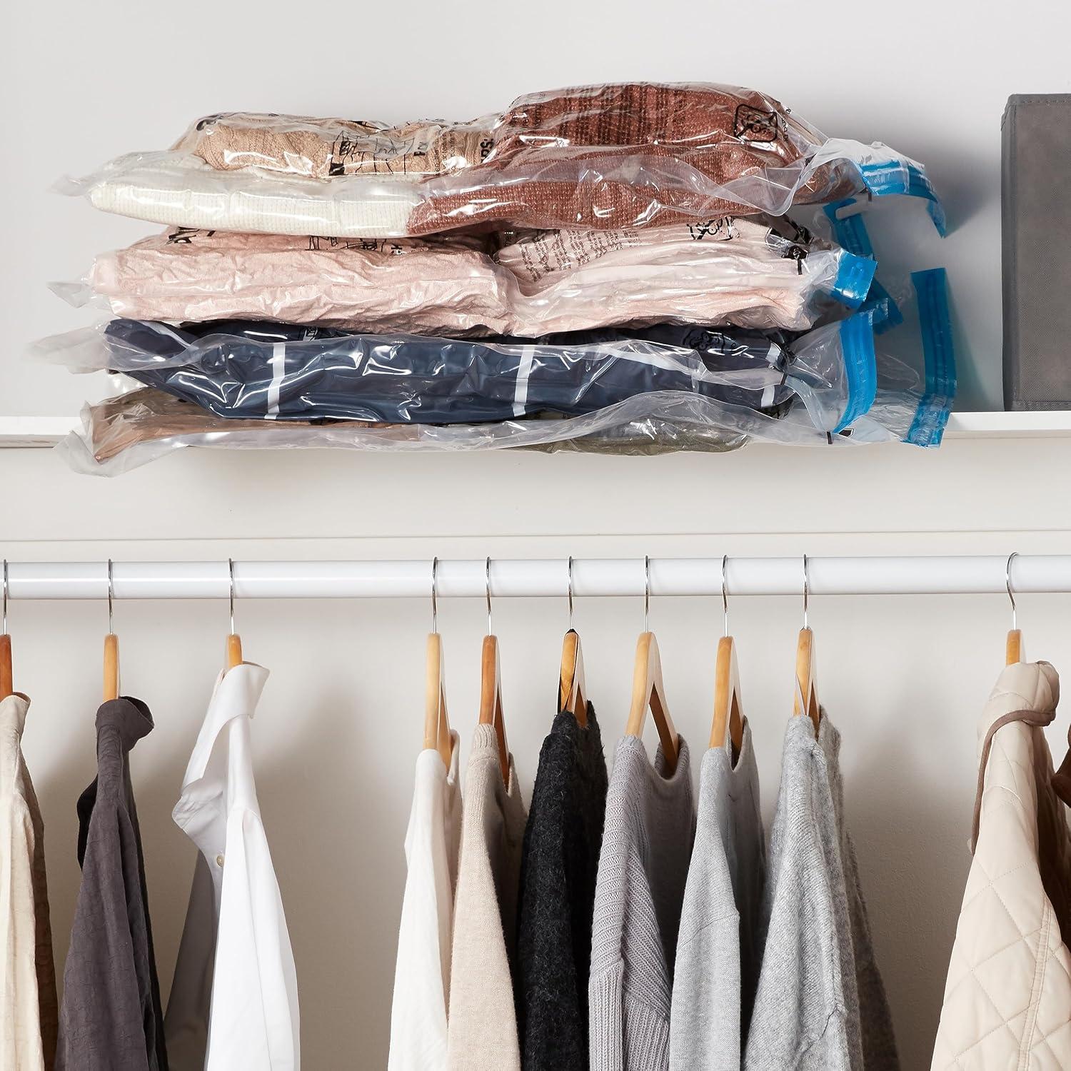 Bolsas de Almacenamiento al Vacío Amazon Basics 5 Pzas Grande