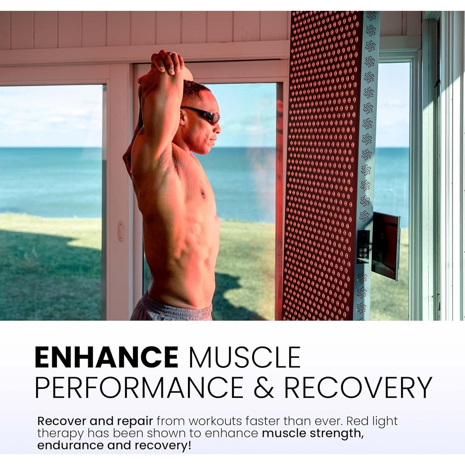 Panel de Terapia de Luz Roja Hooga PRO1500, Cuerpo Completo