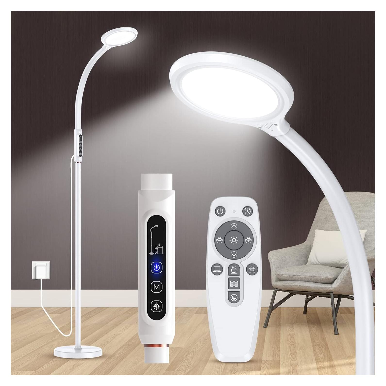 Lámpara de Terapia de Luz LED FBBJFF 11000 Lux 2 en 1