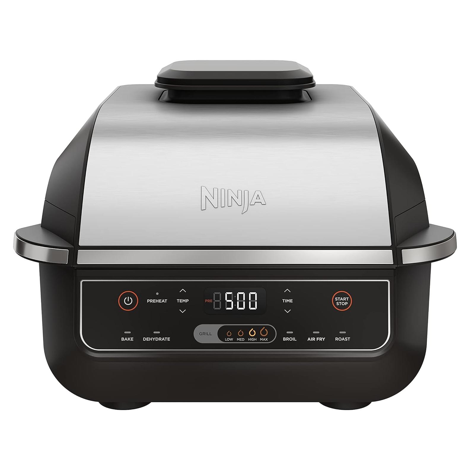 Parrilla Ninja Foodi EG201 6-en-1 con Freidora de Aire