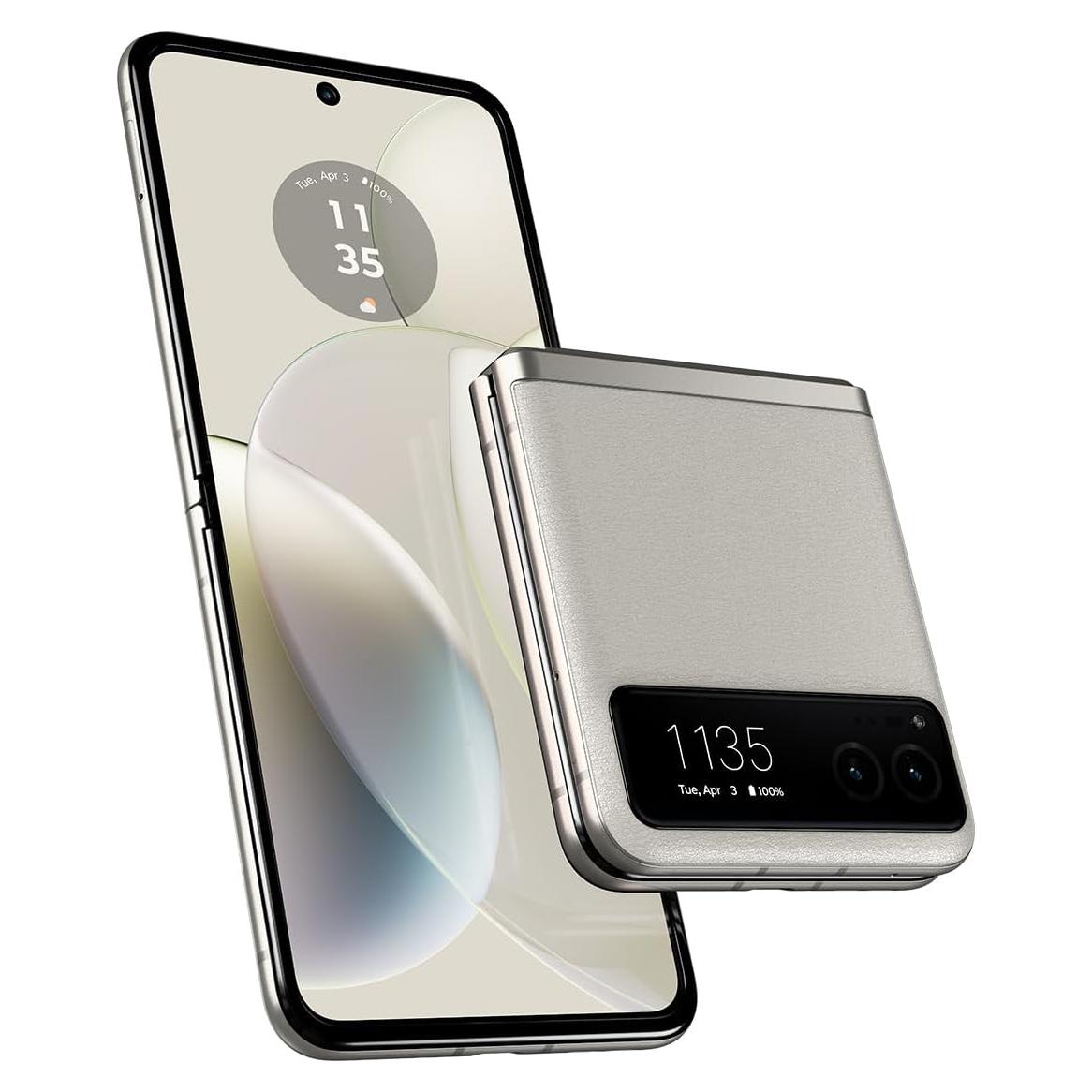 Motorola razr 2023 Desbloqueado 8GB/128GB 32MP Crema