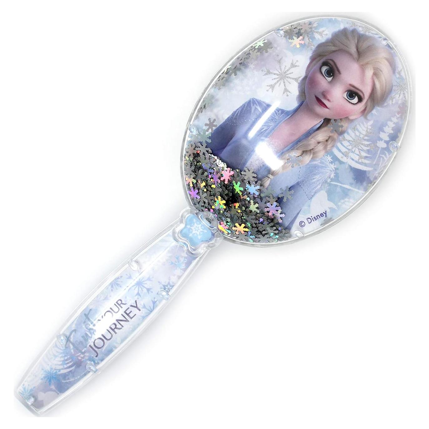 Cepillo de Pelo Luv Her Frozen II Copos de Nieve Plateado