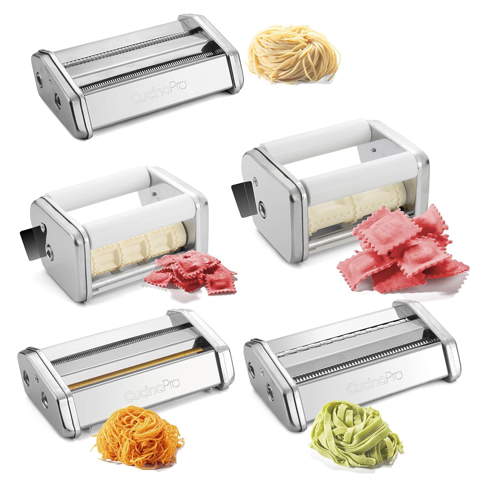 Juego de Accesorios para Pasta CucinaPro - 5 Cortadores Manuales