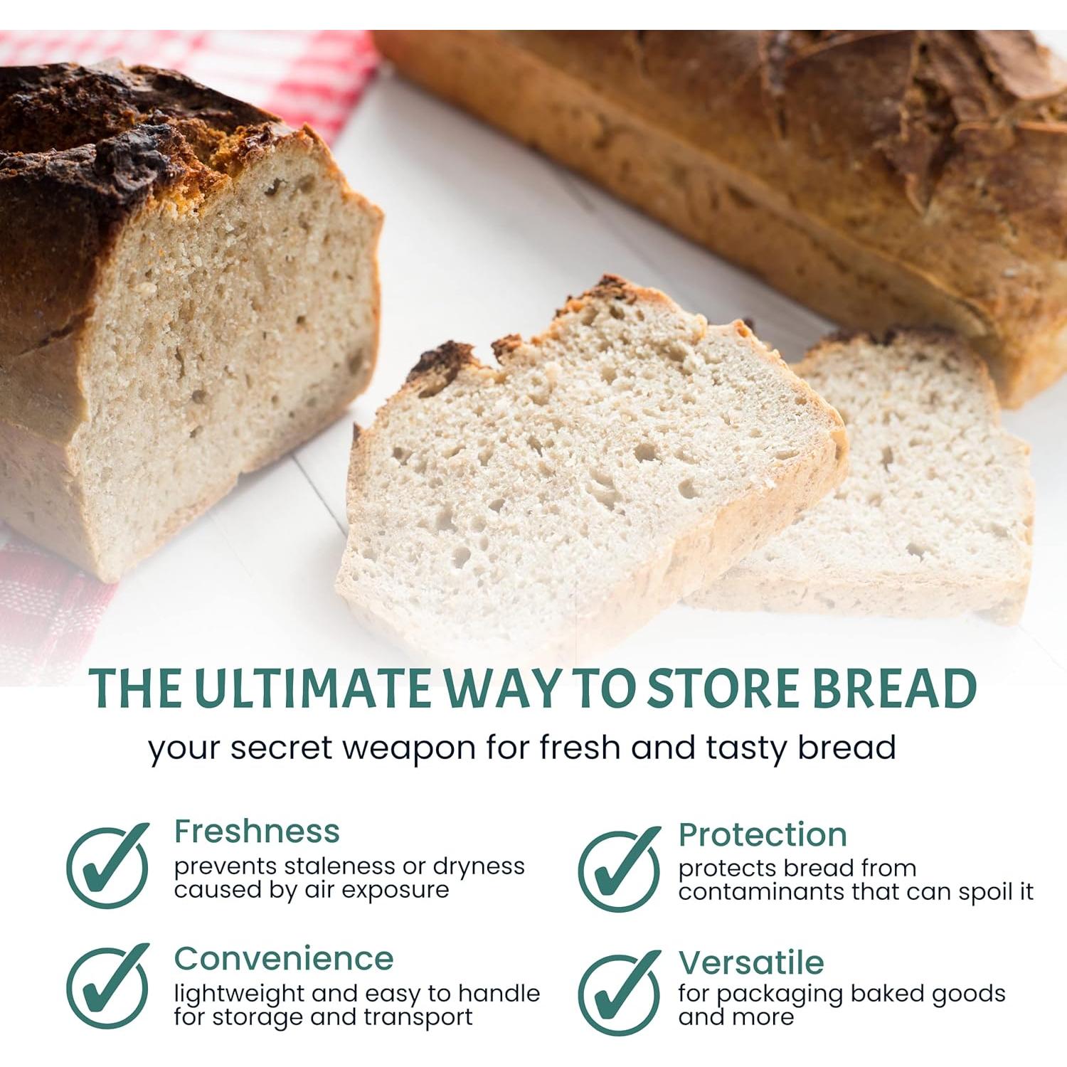 Bolsas Reutilizables para Pan FUNSTITUTION - 100 Unidades