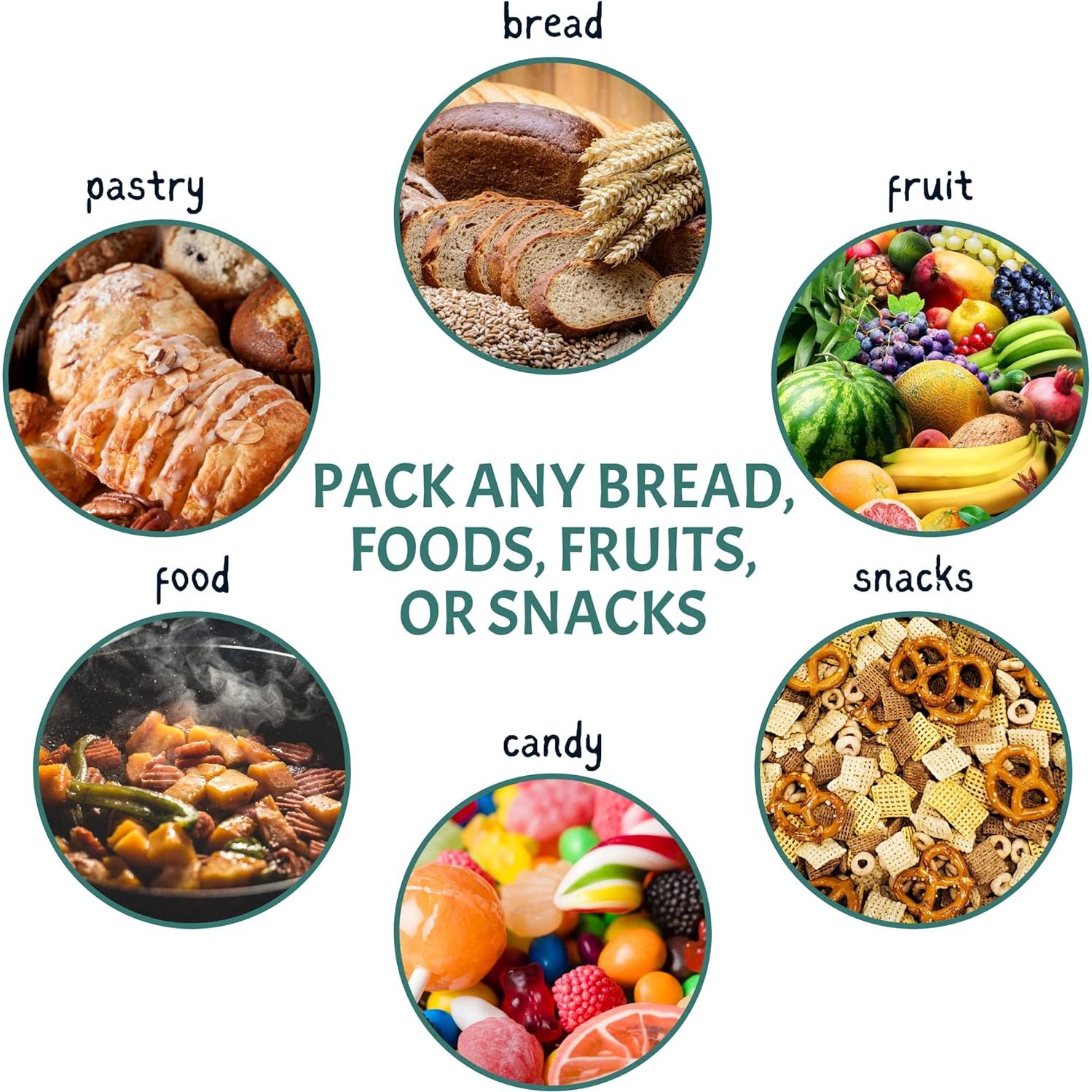 Bolsas Reutilizables para Pan FUNSTITUTION - 100 Unidades