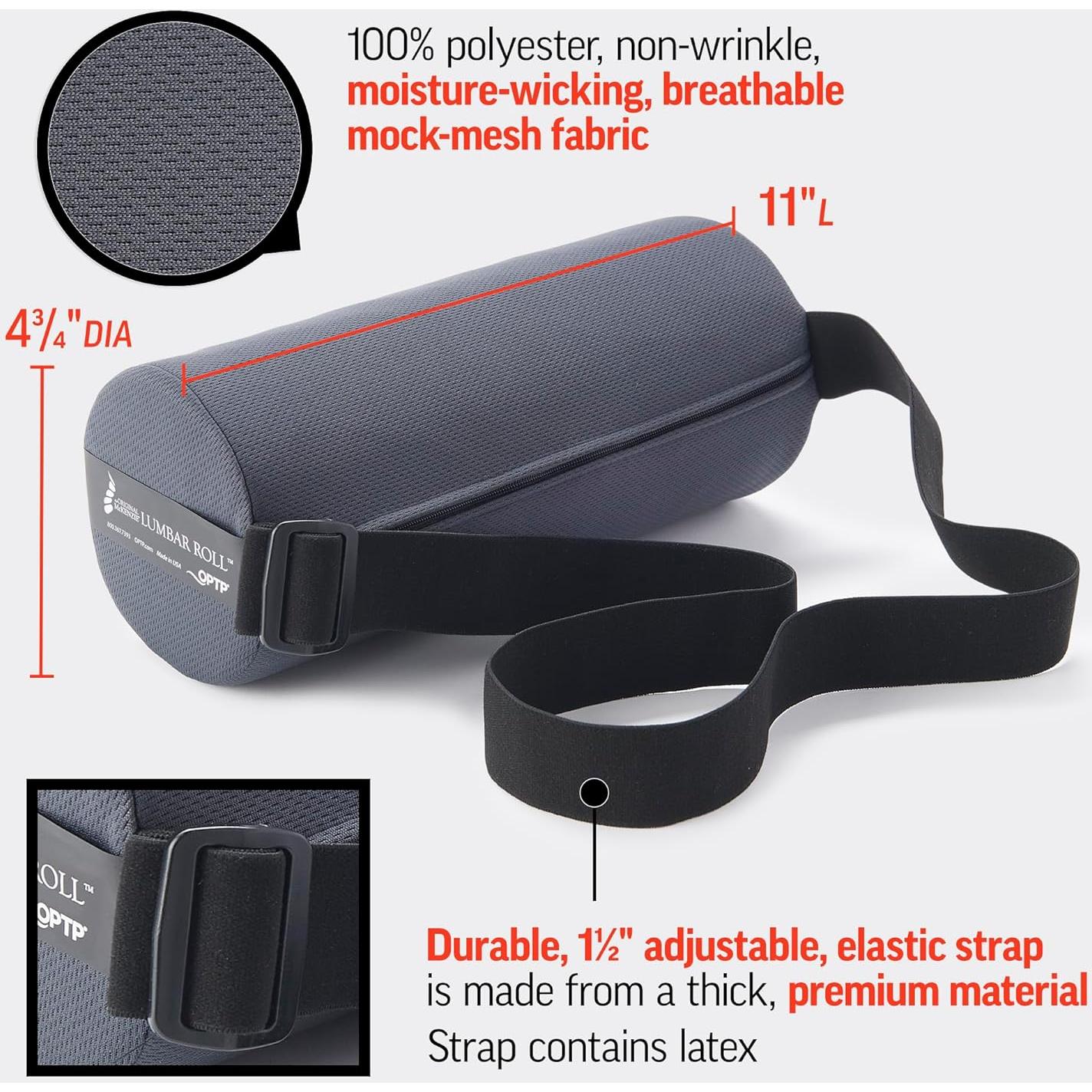 Rollo Lumbar OPTP McKenzie Soporte Espalda Baja 27,94 cm